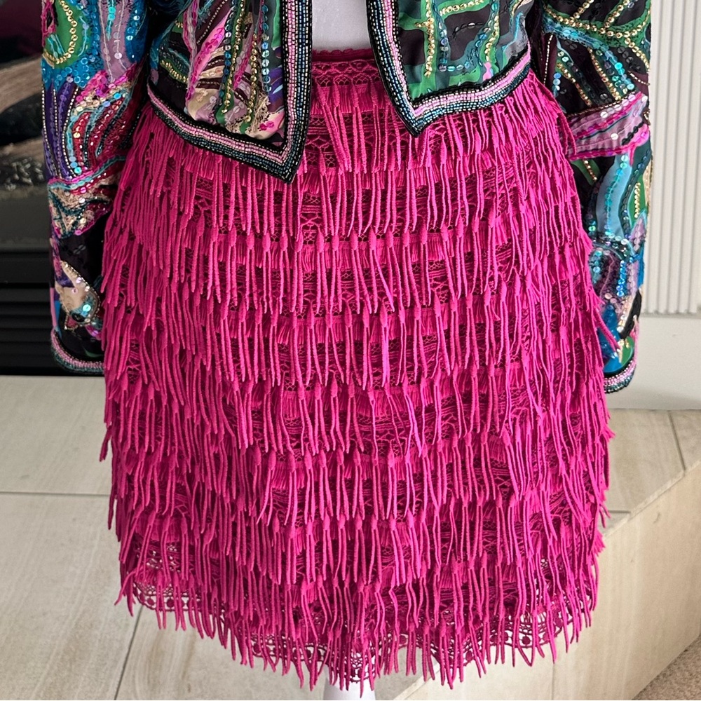 Fringe skirt